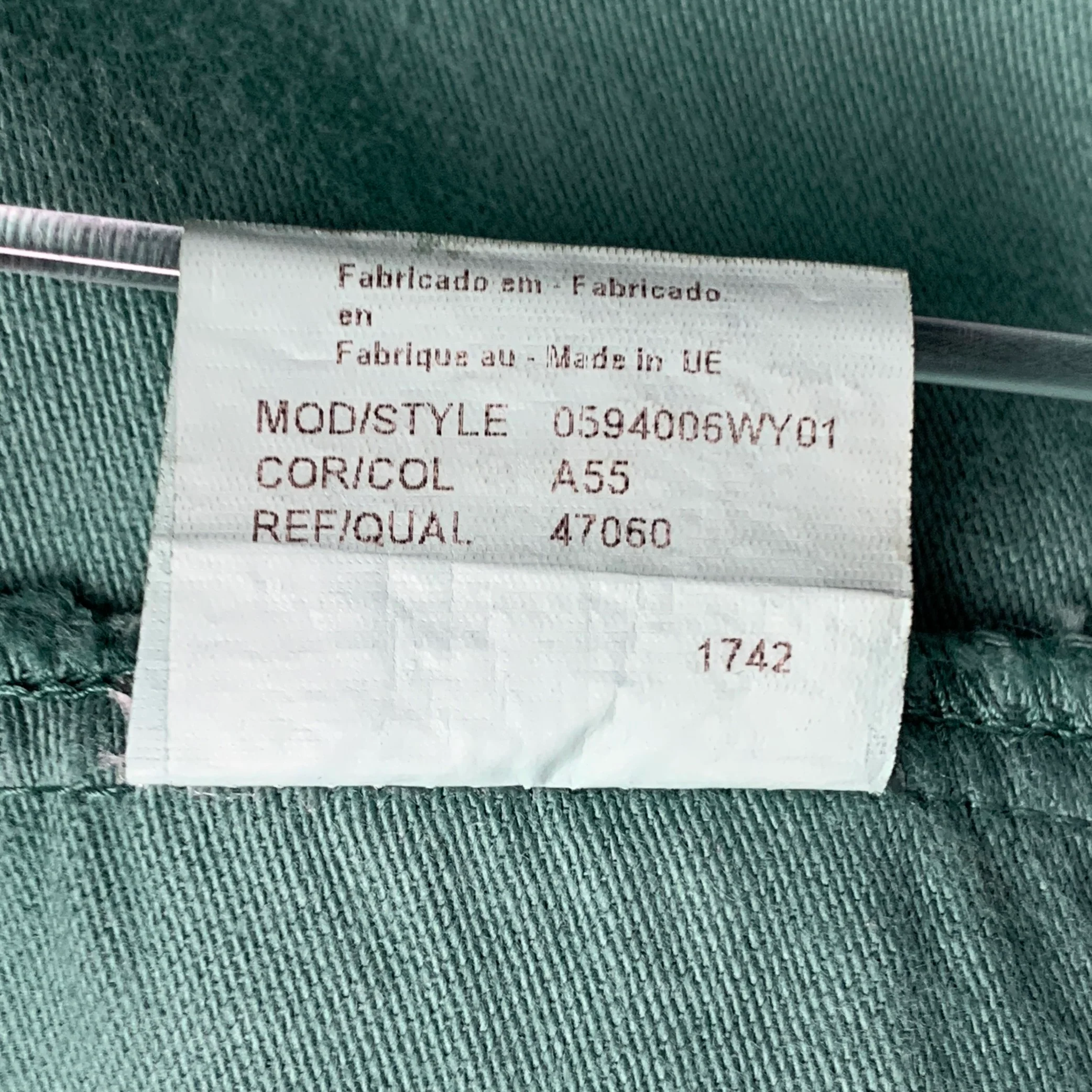WYTHE VALLEY RANCH Size XXL Green Cotton Western Long Sleeve Shirt - Image 8