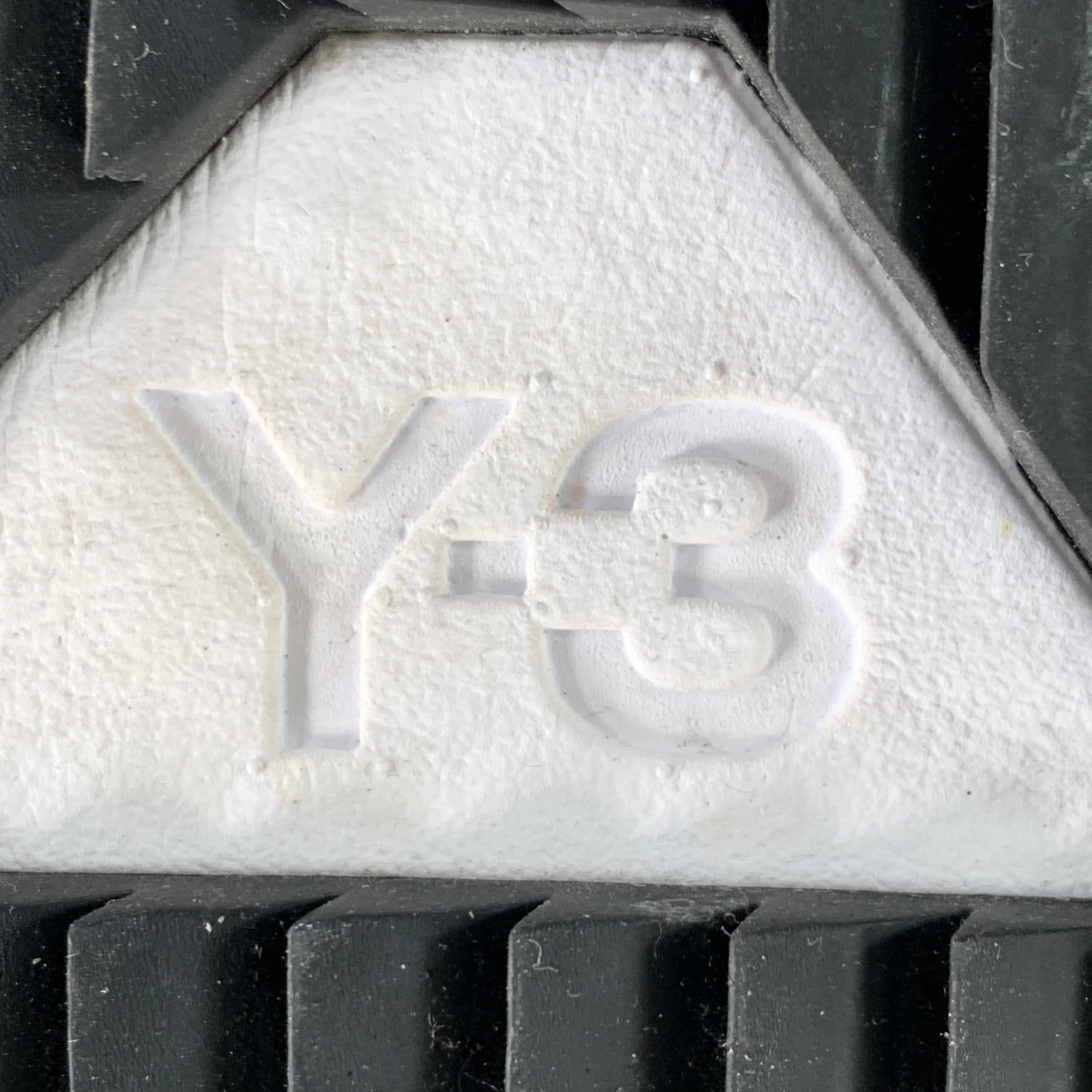 Y-3 Size 10.5 Harigane 2 White Black Mesh Sneakers - Image 7