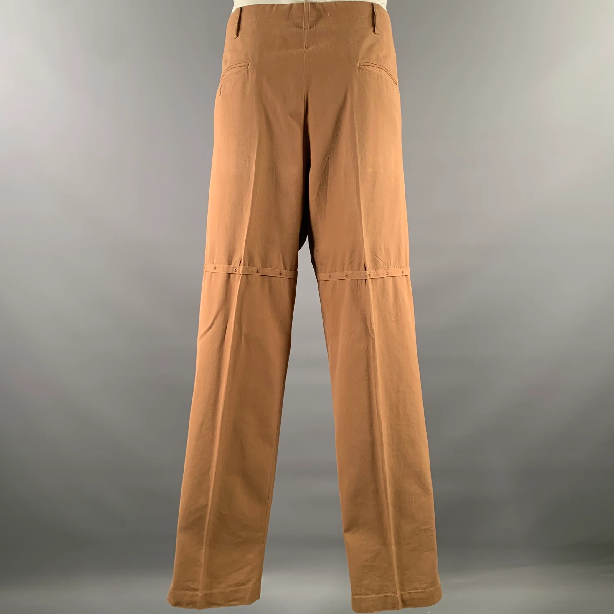 YOHJI YAMAMOTO Chest Size 50 Tan Cotton 40 33 Suit - Image 5