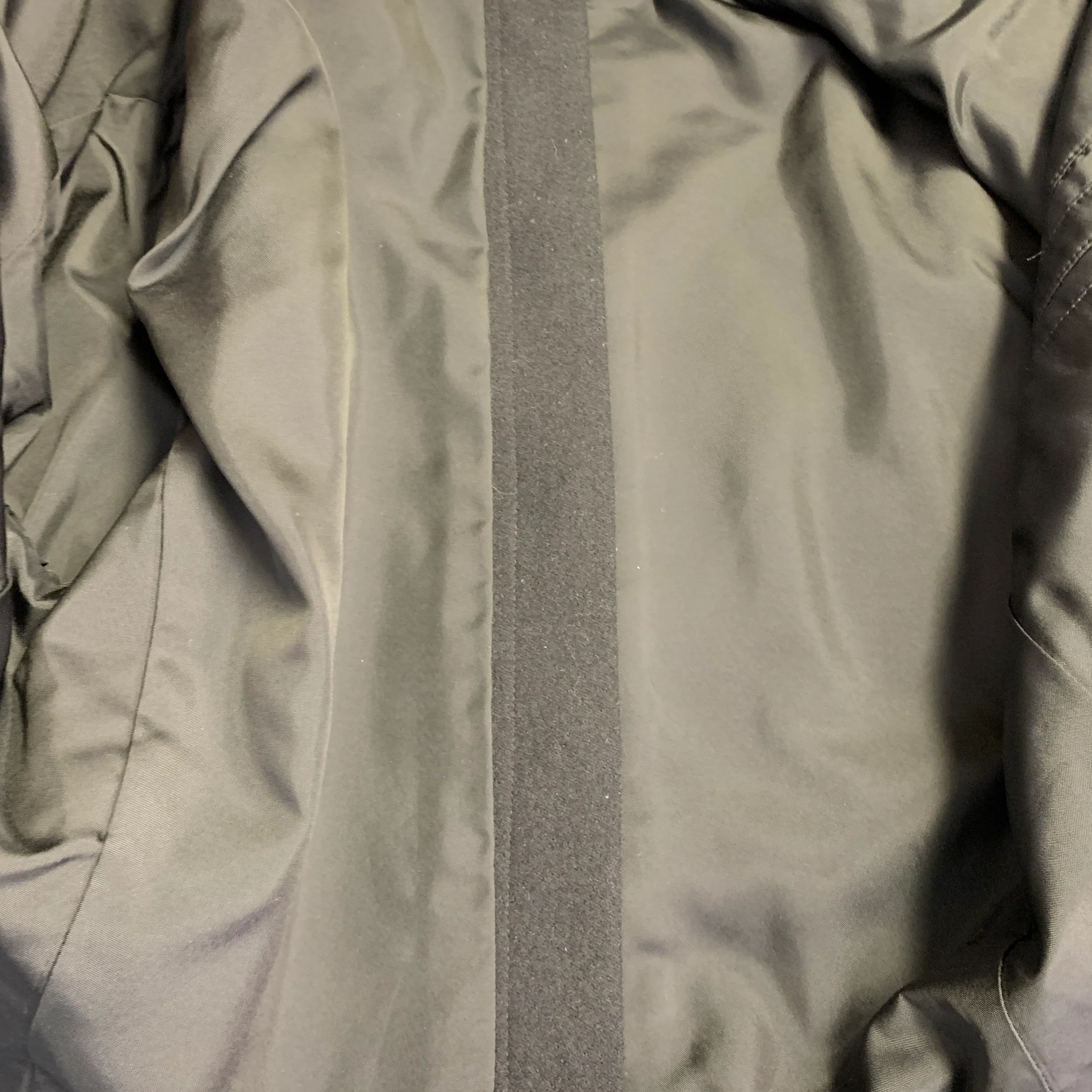 YOHJI YAMAMOTO Size M Black Wool Nehru Collar Tails Overcoat - Image 7