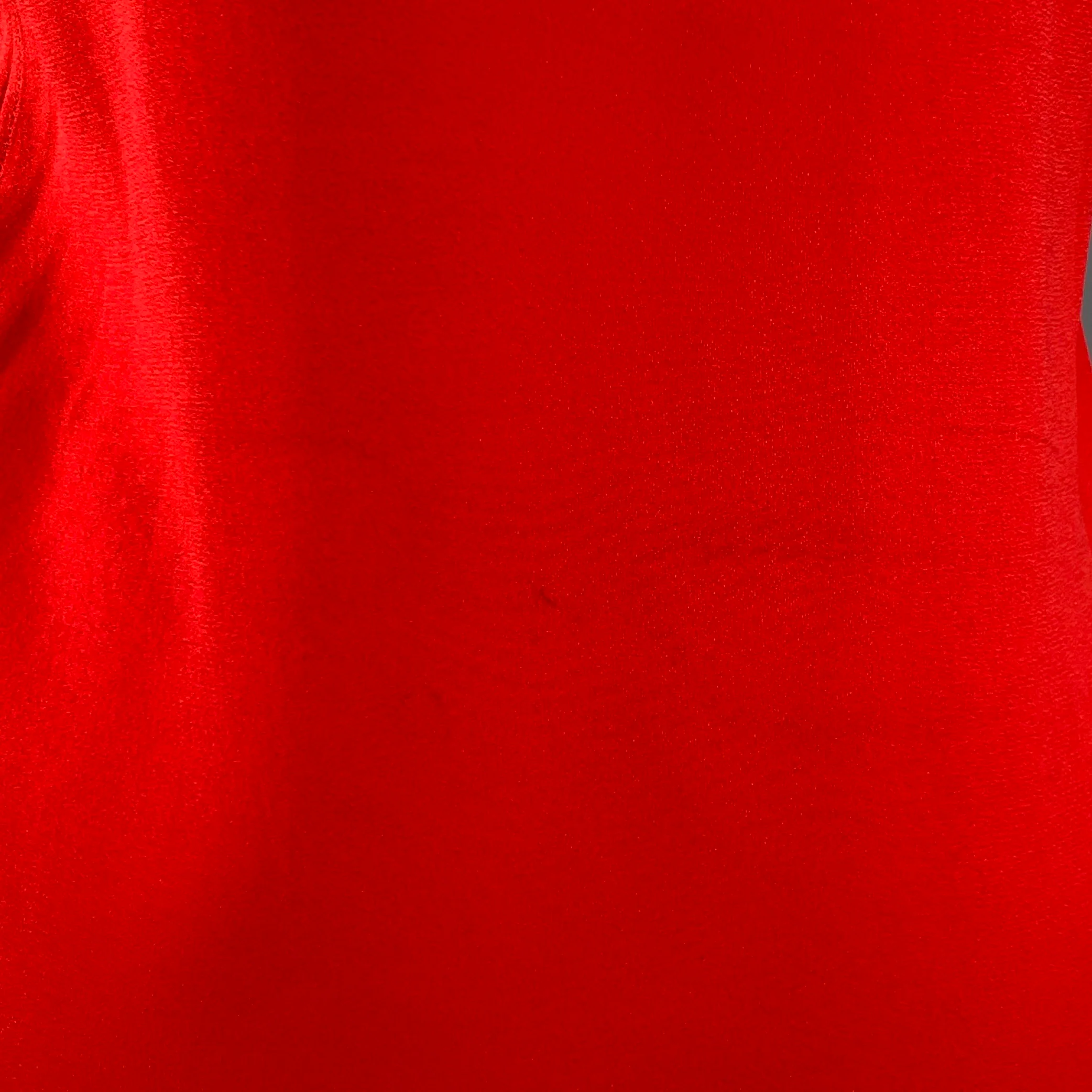 YVES SAINT LAURENT Size M Red Silk Crepe Sleeveless Casual Top - Image 5