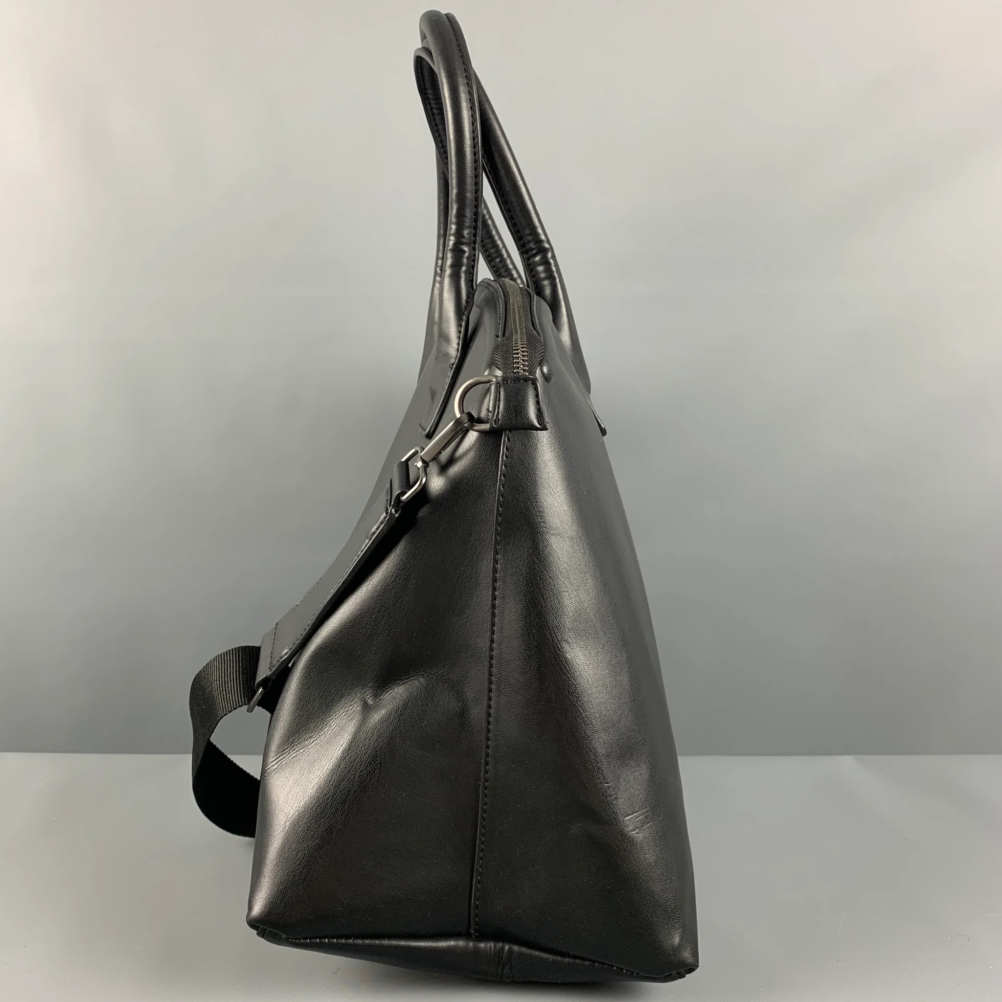 ZARA Black Faux Leather Bags - Image 4
