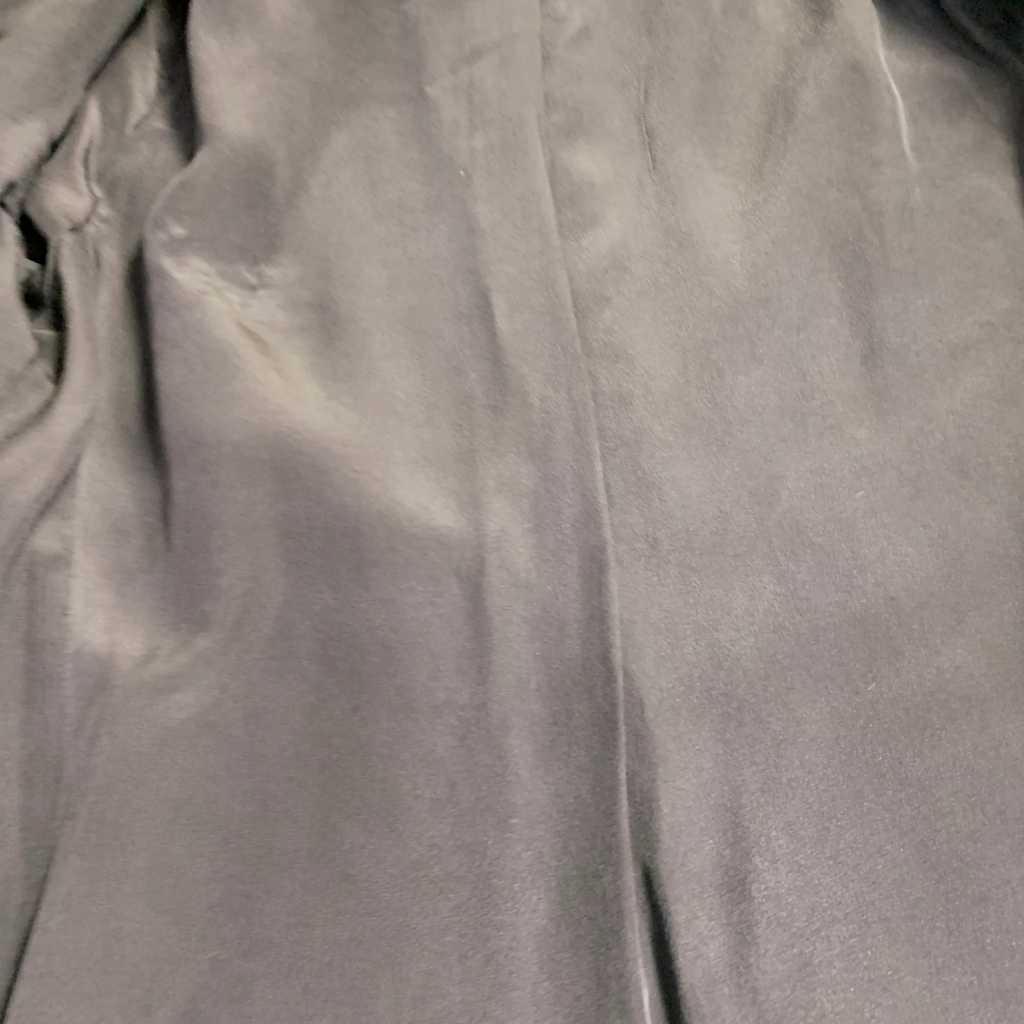 ZEYNEP ARCAY Size 2 Black Leather Lambskin Peak Lapel Jacket Blazer - Image 5